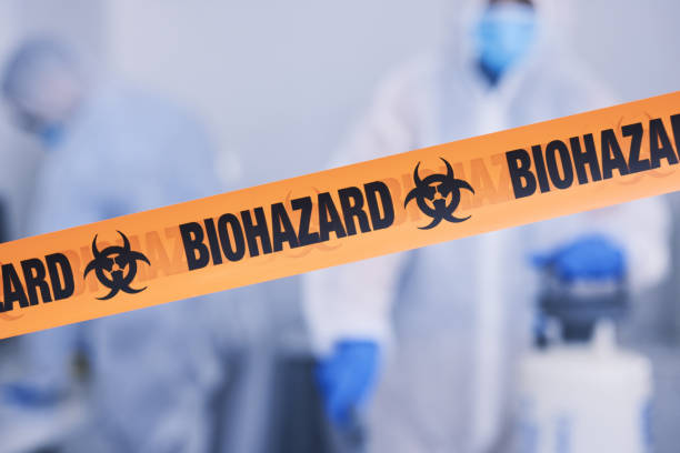 Professional Hoarding Cleanup technician working in Oak Ridge, NC